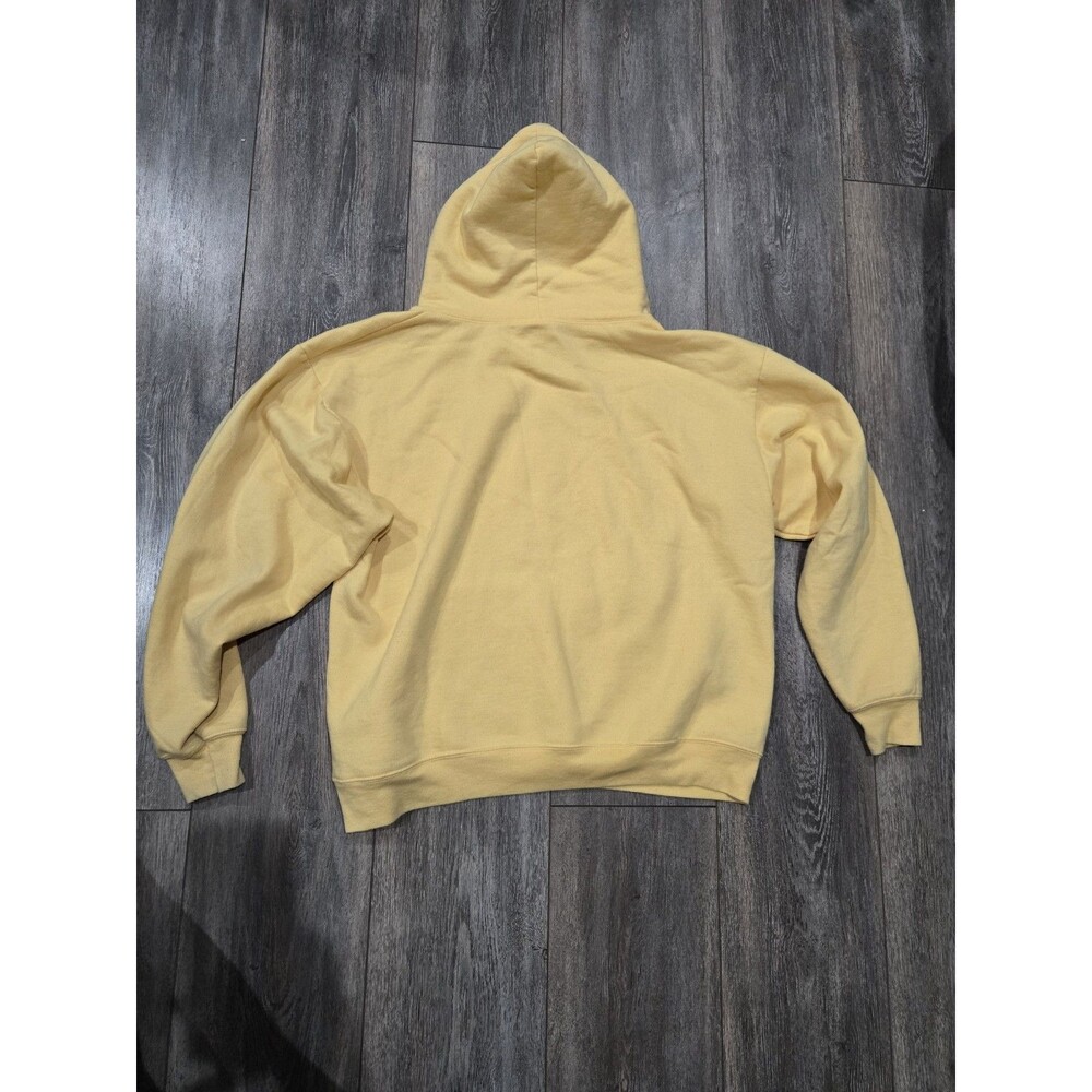 Disneyland Resort Graphic Hoodie Yellow Pullover Disney Parks Adult M Retro - Picture 4 of 4